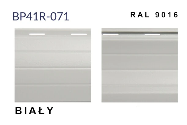 kolor pancerza rolety biały ral 9016