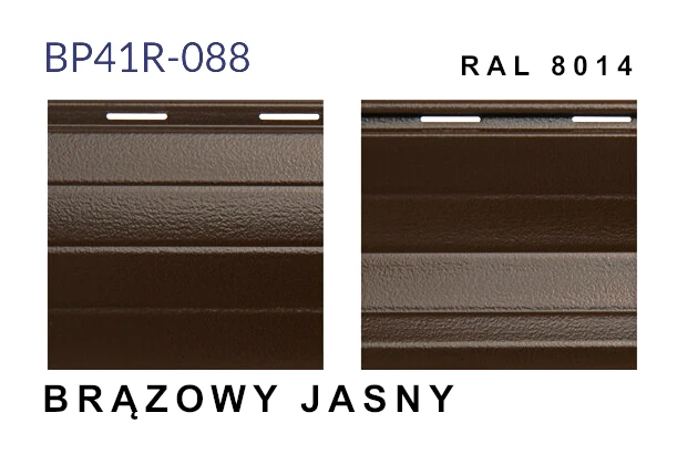 kolor pancerza rolety brązowy jasny ral 8014