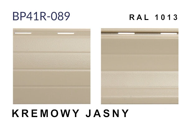 kolor pancerza rolety kremowy jasny ral 1013