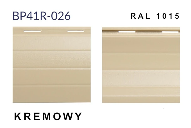 kolor pancerza rolety kremowy ral 1015