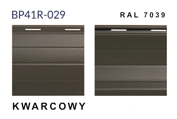 kolor pancerza rolety kwarcowy ral 7039